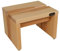 myduct Tritthocker modern aus Buchenholz, Nachhaltige und stabile Fußbank, geölt, Moderne Form, LxBxH: 33x28x24cm, bis 150kg belastbar - Handgefertigt in Deutschland