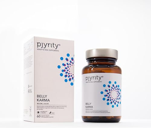 Belly Karma | Probitioka Darmsanierung - Kulturen Komplex: 60 Tage Kur mit Inulin von PJYRITY | Vegane Kapseln I Mit 14 aktiven Darm-Bakterien-Kulturen I Natürlich & Hochdosiert I probiotische Darmkur