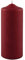 Fink Candle Stumpenkerze,gebürstet,rot Höhe 20, Ø 8cm 123180