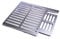 Generisch Edelstahl Grillrost 1/2, aus 4mm Edelstahl passend für Son of Hibachi, Bruzzler