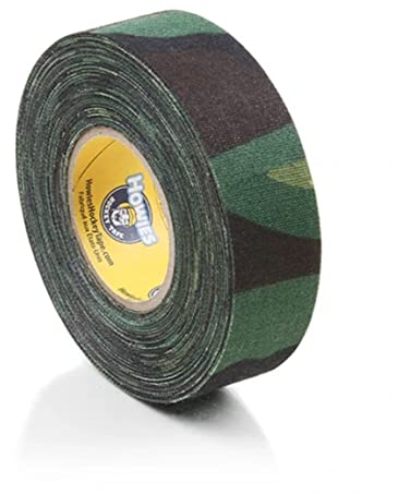 Schlägertape Profi Cloth Hockey Tape 25mm f. Eishockey Green camo, 18 m