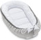 Pepi - Baby-Nest - Nestchen Baby - Baby-Nestchen für Neugeborene - Kuschelnest mit antiallergischer Füllung - Kokon aus Velvet und Baumwolle
