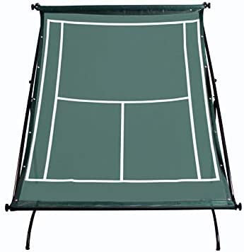 LMEIL Tennis-Rebounder-Netz, verstellbares Backboard-Übungsnetz, tragbares Backboard für Indoor- und Outdoor-Training mit Tragetasche für Backyard Indoor Outdoor-Anfänger