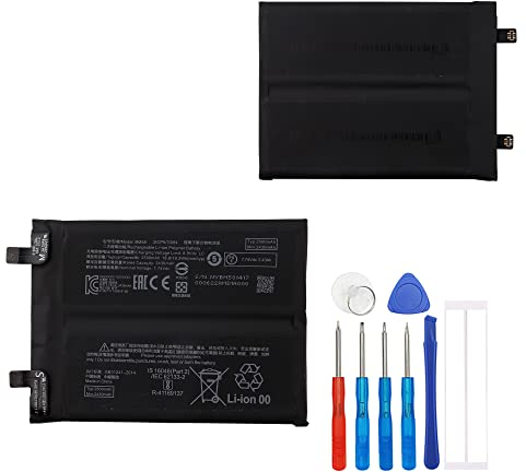 E-yiiviil Batterie de rechange BM58 compatible avec Xiaomi Mi 11T Pro avec outils