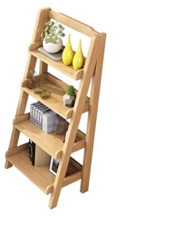HIHELO Hohes Bücherregal Kreative Trapezförmige Regal Einfache Bücherregal Schlafzimmer Multi-Story Home Wohnzimmer Schlafzimmer Bodenleiter Rack Lagergestell Bücherregale