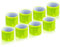 Awroutdoor 8PCS Reflektorbänder Schnapparmbänder, Reflektoren Kinder, Sicherheitsband Reflektierend für Schulranzen, Schlüssel, Kinderwagen, Wandern, Jogger und Radfahrer