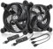 upHere gaming ventilateur pc 120mm silencieux, ventilateur pc,avec trois vitesses réglables, idéal pour le refroidissement de PC, Xbox, Playstation, TV Box, et plus. Alimentation en 5V.