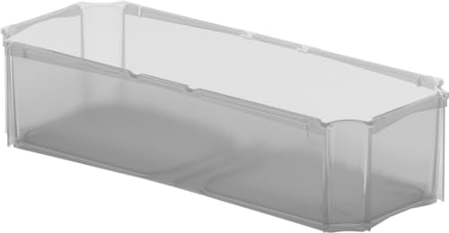 Surplus Systems Einsatzkasten für Eurobox 1/4 quer, transparent Boxen, Körbchen & Kisten