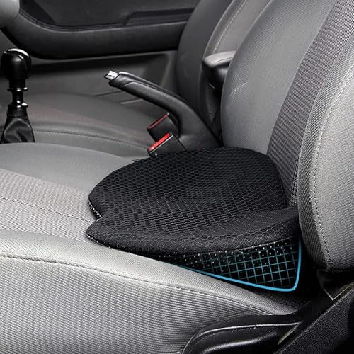 YYBCDSA Sitzkissen Auto, für VW CC T-ROC Golf GTI T-CROS Passat Cross Ergonomisches Sitzkissen,Memory Foam Stuhlkissen,Sitzkissen Auto Vordersitze