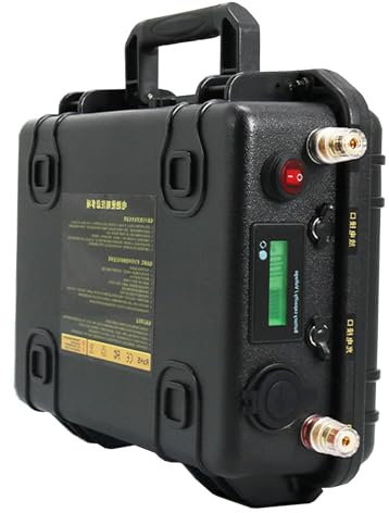 WILLQ 14,8V 30Ah 40Ah 50Ah wiederaufladbare Lithiumbatterien elektrische Windenbatterie für Seefischereifahrzeuge elektrische Angelrolle Ersatz-Backup-Batterie Lithium-Ionen-Batterie,14.8v50ah b