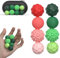 Bambebe 8 Stück Magnetische Fidget Toys, Magnetkugeln Anti Stress Bälle, Fidget Toys Erwachsene Sensorik Bälle, Magnetische Kugeln Acupressure Balls(Rosa&Grün)