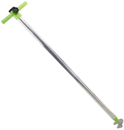 Pincho Soporte Palo para Sombrilla Playa – Base Sombrilla de Aluminio Resistente – Fijación Segura para Tubos de Ø25mm – Soporte Ajustable Antiviento – Hecho en España (Verde Pistacho)