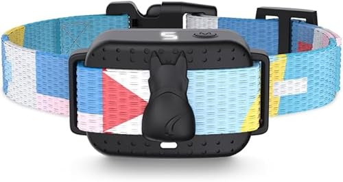 Wasserfest Halsband, Verstellbar, Für kleine & große Hunde, Sicher & stressfrei (Schwarz 2)
