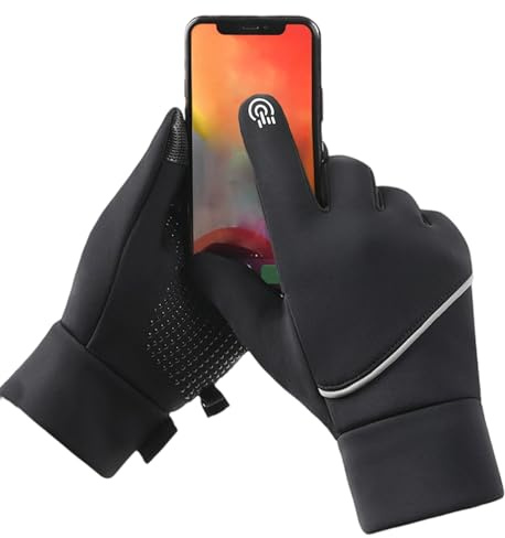 Fyrdyn Beheizbare Handschuhe Für Männer - USB-Heizfunktion Handschuhe Für Damen Und Herren - Thermische Winddichte Touchscreen Für Fahren Schnee Outdoor Kaltwetter Camping Radfahren Wandern
