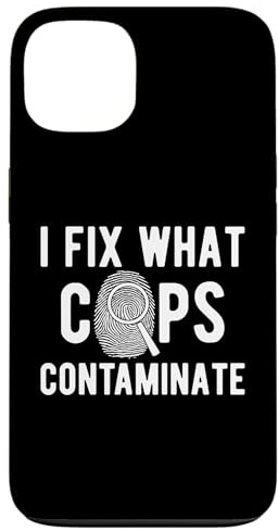 Hülle für iPhone 13 I Fix What Cops Contaminate Forensic Science