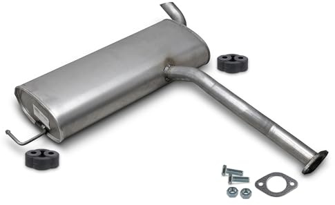 BESTPRICE ATP Endschalldämpfer + Montagematerial