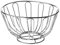 Premier Housewares - Frutero de Rejilla (Cromo, 24 cm)