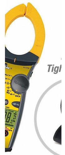 Ideal Industries 61-775 Industrial Tight Sight Clamp Meter, 1000 A AC/DC