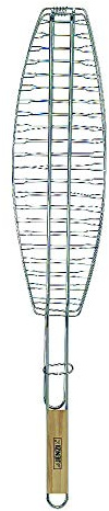 Jenzi Fischgriller mit Holzgriff, 71cm