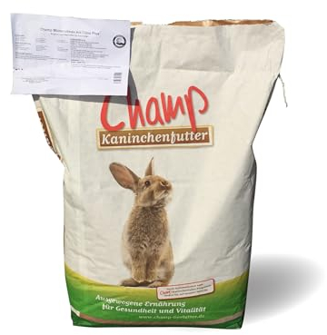 Champ getreidefreies Kaninchenfutter Mümmelmax mit Clino Plus, 10 kg