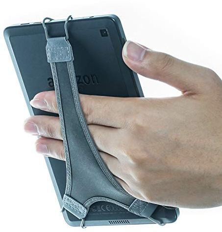 WANPOOL Hand Strap Holder Finger Grip for Kindle E-readers - Kindle e-reader 6 / Kindle Paperwhite/Kindle Voyage/Kindle Oasis/NOOK GlowLight Plus (Grey)