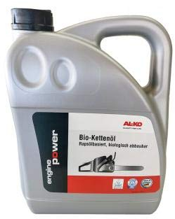AL-KO Bio-Kettenöl, rein pflanzliches Sägekettenöl, 5 Liter - Original Ersatzteil