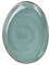 BUTLERS Teller oval 31 x 23cm Porzellan -FINCA- Essteller Geschirr | Speiseteller für Hauptgerichte | Platzteller Unterteller in Boho Landhaus Stil | Spülmaschinen- und mikrowellenfest
