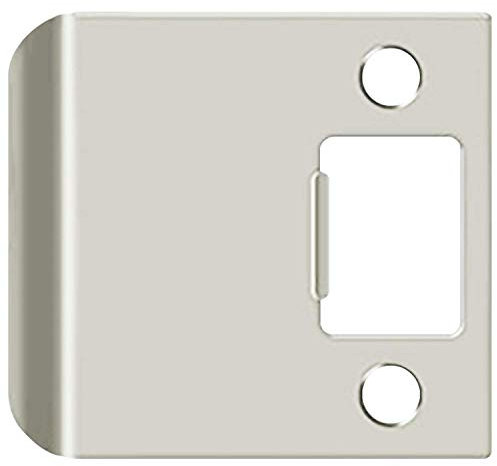 Nuk3y SP250 2-1/2 x 2-1/4Extended Lip Strike Plate, Satin Nickel