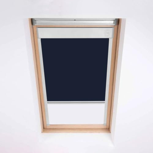 Classic Roof Blinds Optilight Store occultant pour fenêtres de toit Optilight Code 114/118 Bleu marine