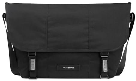 Timbuk2 Flight Classic Messenger Bag, L, Jet Black