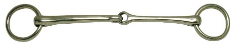 ARBO-INOX Unterlegtrense 12,5 cm einfach gebrochen