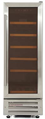 Belling Unbranded 300SSWCMK2 Built In Wine Cooler - Stainless Steel