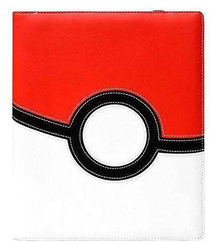 Ultra Pro 074427853167 Pokémon Pokéball 9-Pocket Pro-Binder EX Sammelmappe, Seiten mit à 20 Fächern, Rot/Weiß