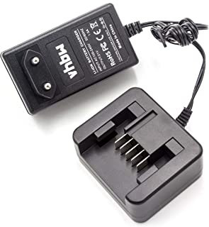 vhbw Ladegerät kompatibel mit AEG/Milwaukee HD18 JS, HD18 MS, HD18 PD, HD18 SG, HD18 SX, M18XC, M18 XC Werkzeug Li-Ion-Akkus (18V)