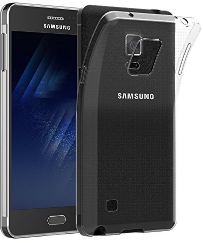 MaiJin Hülle für Samsung Galaxy Note 4 (5,7 Zoll) Crystal Clear Durchsichtige Backcover Handyhülle TPU Case