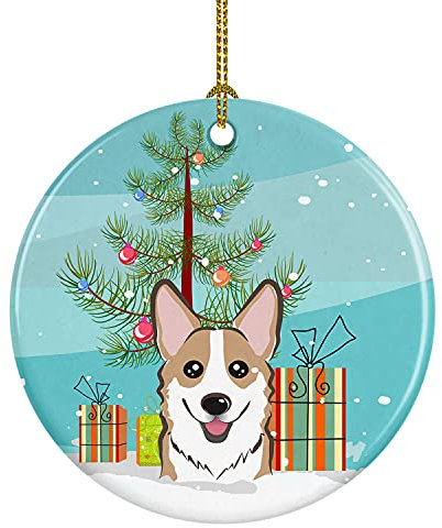 Caroline's Treasures Christbaumschmuck aus Keramik, Mehrfarbig