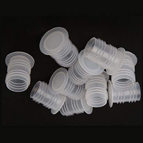 Lot de 10 bouchons en plastique pour bouteille de vin Blanc