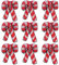 Amosfun 25 stücke led leuchten Weihnachten broschen emaille pins Abzeichen Weihnachtsfeier begünstigt zuckerstangen schmuck Geschenke für Kinder Erwachsene