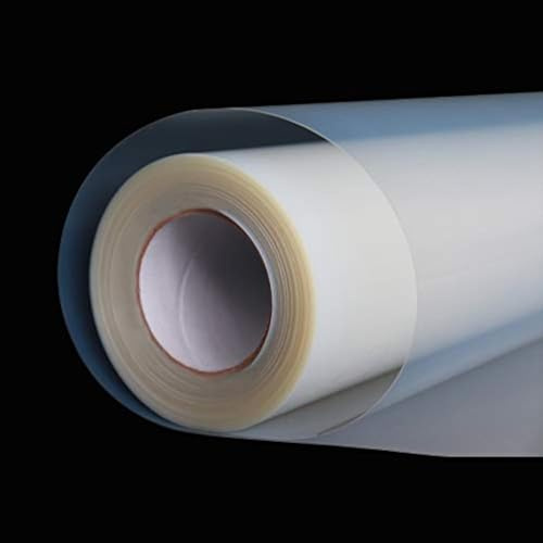 61 cm x 300 m, 1 Rolle Siebdruckfolie, wasserdichte Tintenstrahldrucker, transparente Folie für Pigment- und Farbstoff-Tintenstrahldrucker auf Wasserbasis