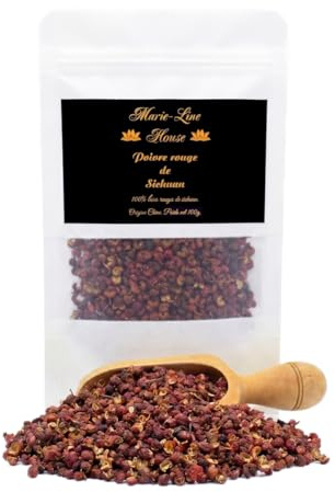 Poivre rouge de Sichuan 100g - Baies rouges de Sichuan...