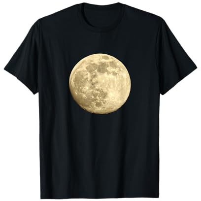 Full Moon Night Sky the Moon T-Shirt