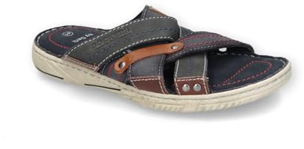 Dockers by Gerli Herren Klassische Sandalen, Männer Sandalen,Badelatschen,Badeschlappen,Badesandalen,Wasserschuhe,Aquaschuhe,Navy,45 EU