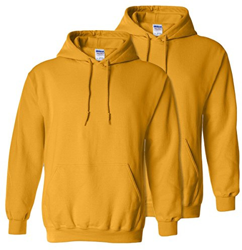 Gildan - Heavy Blend Hooded Sweatshirt - 18500, (Gold)*, Medium