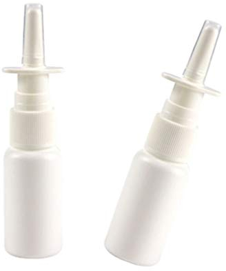 SOLUSTRE Piezas de Botellas de de Plástico Atomizadores Recargables Pulverizador Frasco Contenedor de Maceta para Maquillaje Perfumes de Agua Aceites Esenciales Viajes 10 Ml