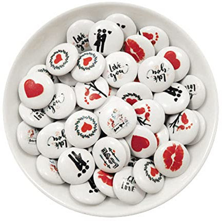 Schokolinsen bedruckt Motiv - Liebe - Vollmilchschokolade (50)