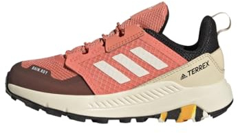 adidas Unisex Kinder Terrex Trailmaker RAIN.RDY Hiking Shoes, Coral Fusion / Wonder White / Solar Gold, 37 1/3 EU