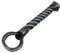 Living Ideas Living Idea Flaschenöffner, handgeschmiedet, Eisenbahnspitze, Schmiedeeisen, handgefertigt, Metall, gedrehter Griff, schwarz, Antik-Finish, robuster Flaschenöffner von Living Idea