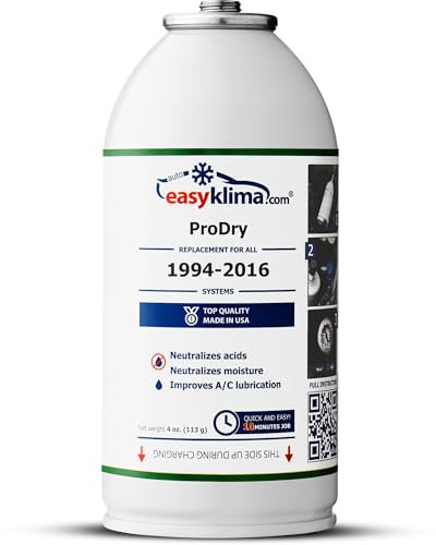 EasyKlima ProDry Reparatursatz für Klimaanlagen - Entfernt Feuchtigkeit aus Klimaanlagen, um Leistung und Effizienz zu Verbessern - Ungiftig, sicher für Autos und die Umwelt