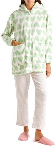 United Colors of Benetton Vestaglia 6FK81800N Accappatoio, Multicolor, XS Donna