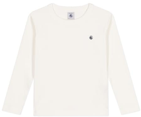 Petit Bateau A0BA4 Langarm-T-Shirt Jungen Marshmallow 4 Jahre